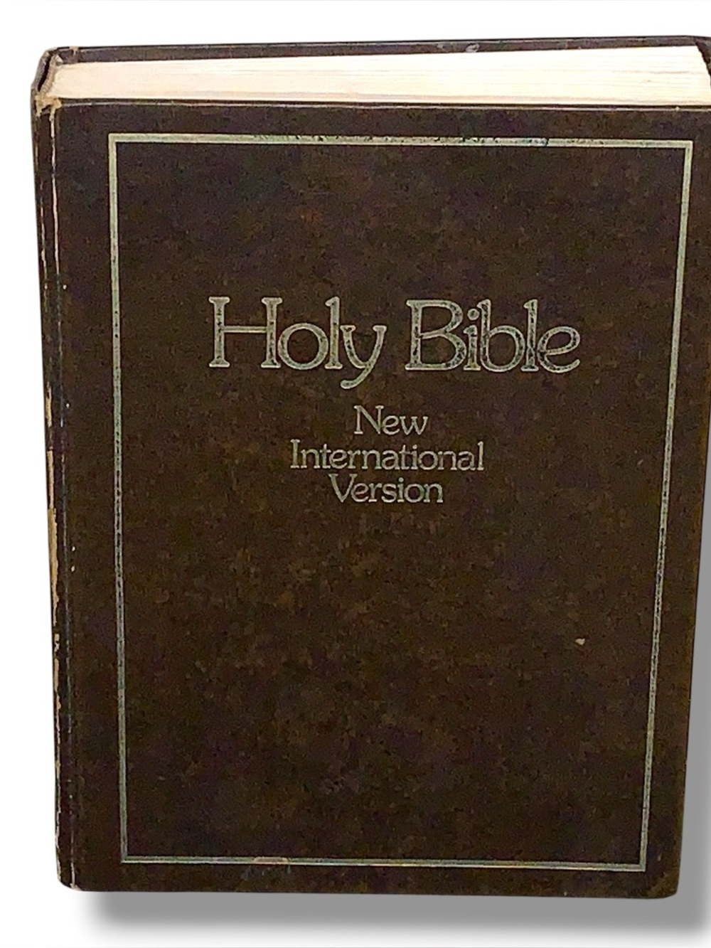 1984 NIV Wide Margin Reference Edition Black Letter International Bible Society